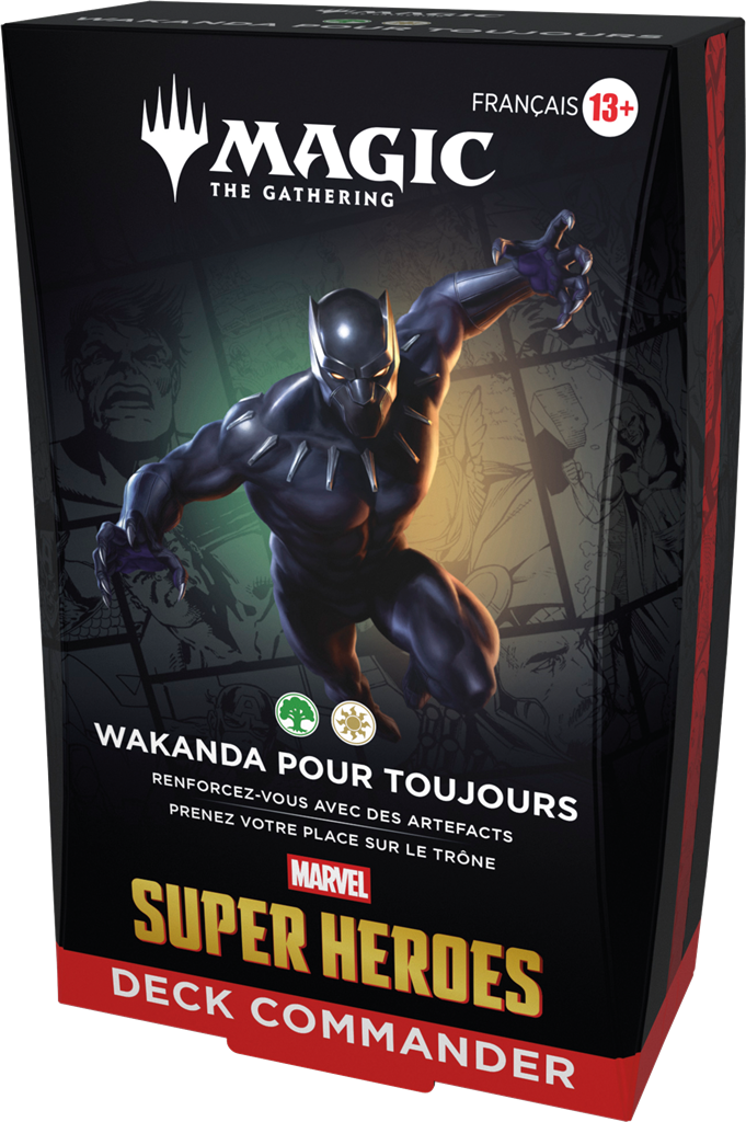 Magic - Deck Commander Marvel - FR - Wakanda Pour Toujours