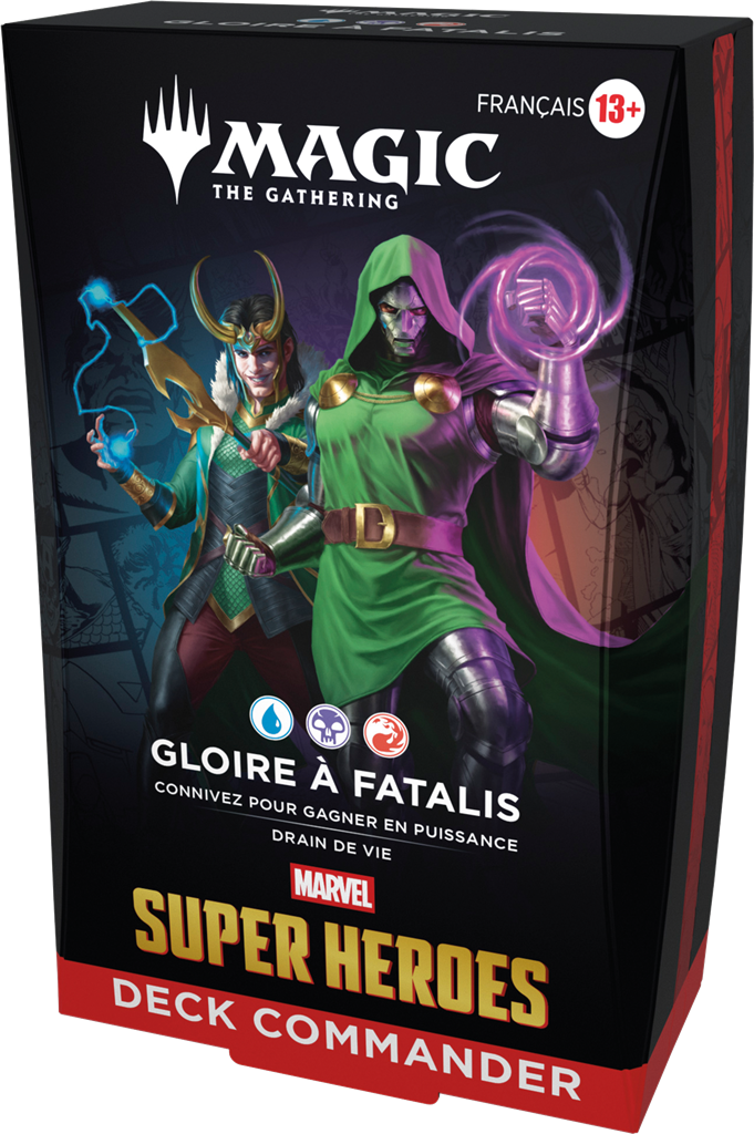 Magic - Deck Commander Marvel - FR - Gloire à Fatalis