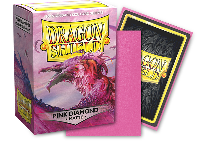 Dragon Shield Matte - 100 sleeves - Pink Diamond