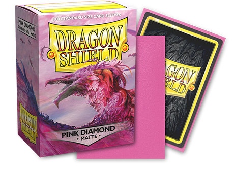 Dragon Shield Matte - 100 sleeves - Pink Diamond