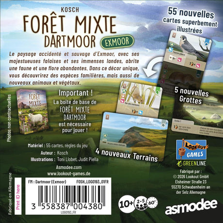 Forêt Mixte - Dartmoor - Extension Exmoor