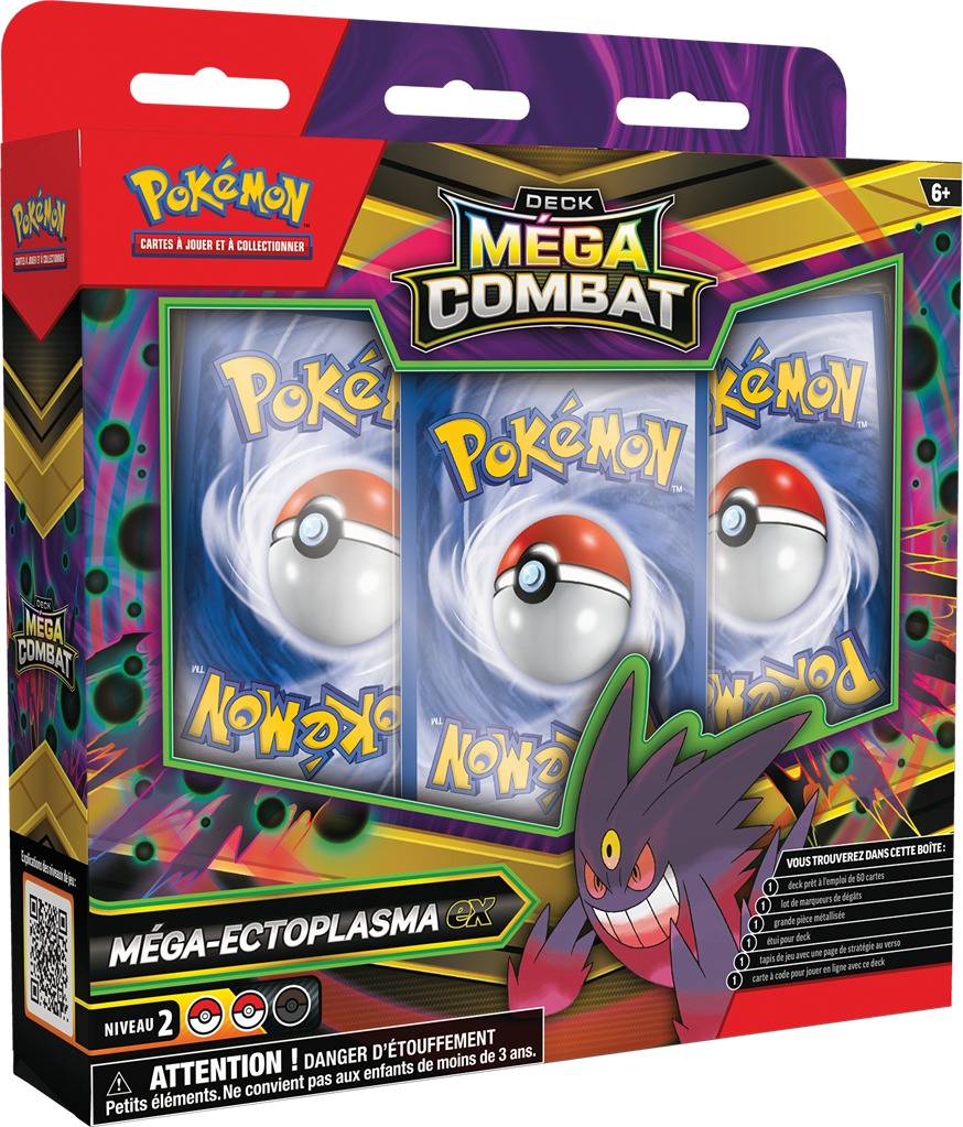Pokémon - Deck Méga Combat - Méga Ectoplasma