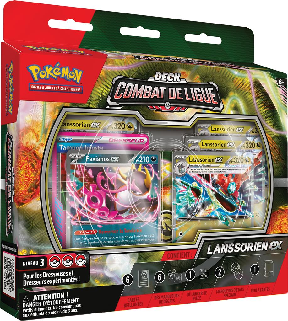 Pokémon - Deck combat de Ligue - Lanssorien Ex
