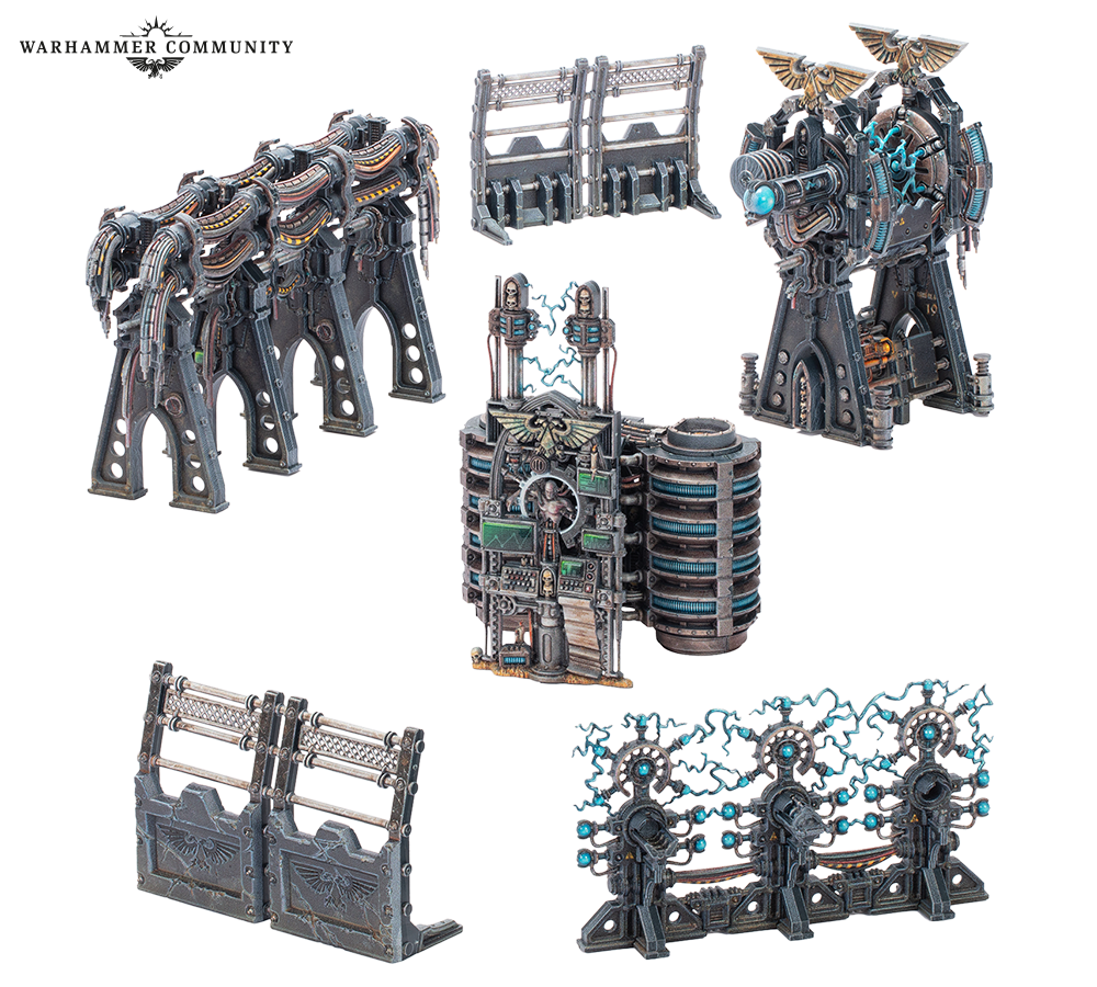 Battlefields : Armageddon - Set de terrain prépeint 40k