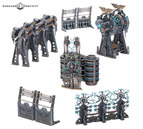 Battlefields : Armageddon - Set de terrain prépeint 40k