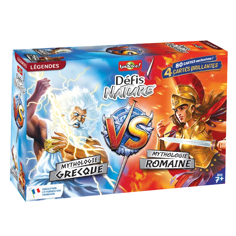 Défis Nature Duel - Mythologie Grecque VS Romaine