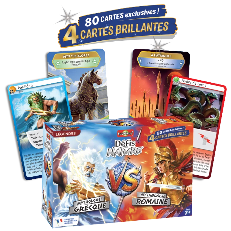 Défis Nature Duel - Mythologie Grecque VS Romaine