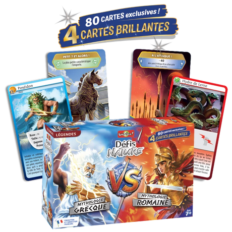 Défis Nature Duel - Mythologie Grecque VS Romaine