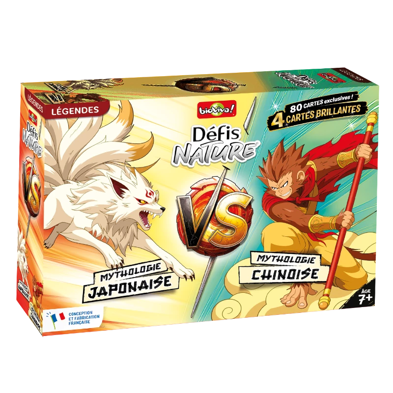 Défis Nature Duel - Mythologie Japonaise VS Chinoise