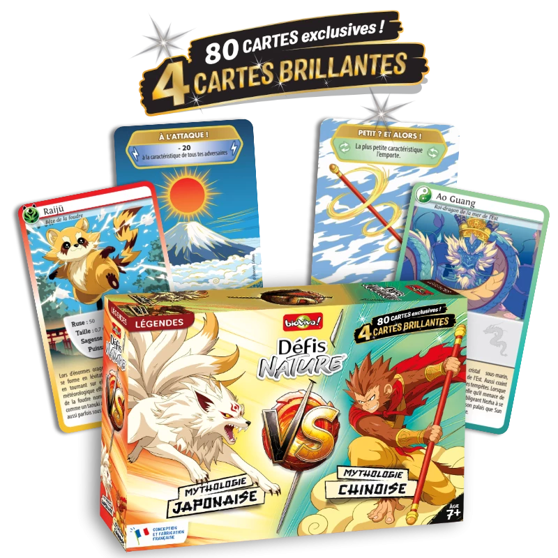 Défis Nature Duel - Mythologie Japonaise VS Chinoise