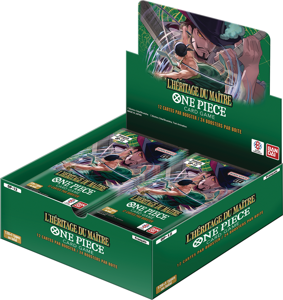 One Piece - OP12 - L'héritage du maître - Display FR