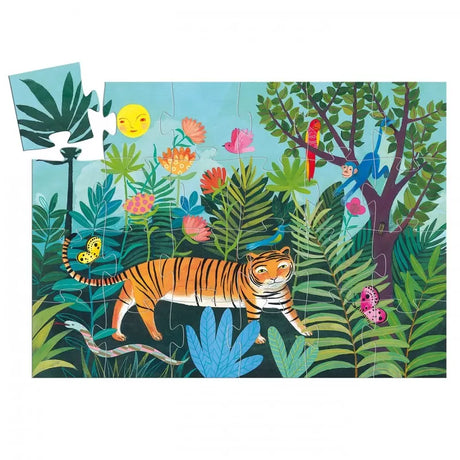 Puzzle 24 pcs - La balade du tigre