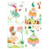 Djeco - Tampons Flower Girls