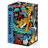 Wizzy'Puzzle Effet 3D 50 pcs - Le saut du tigre