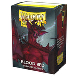 Dragon Shield Matte - 100 sleeves - Blood Red
