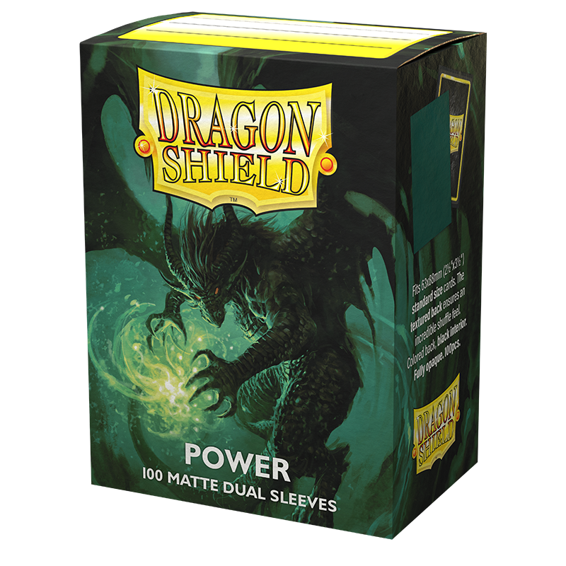 Dragon Shield Matte - 100 sleeves Dual Matte - Power