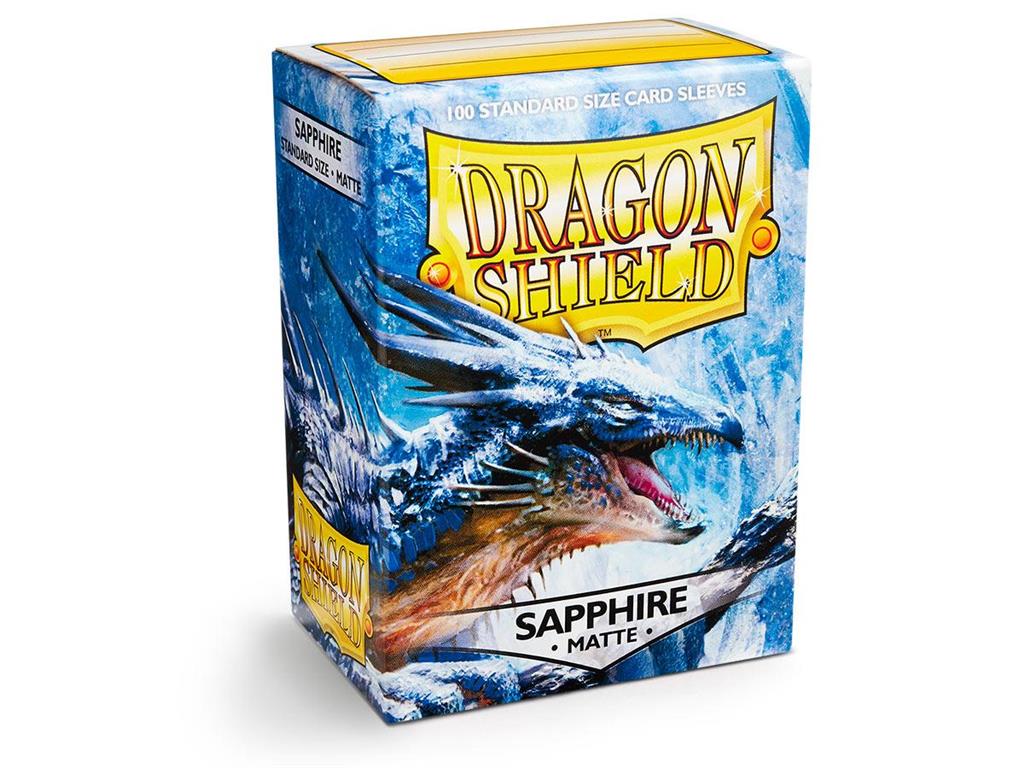 Dragon Shield Matte - 100 sleeves - Sapphire