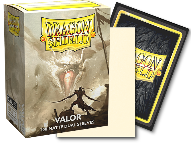 Dragon Shield Matte - 100 sleeves Dual Matte - Valor