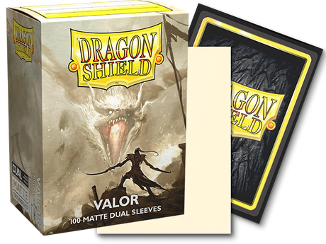 Dragon Shield Matte - 100 sleeves Dual Matte - Valor