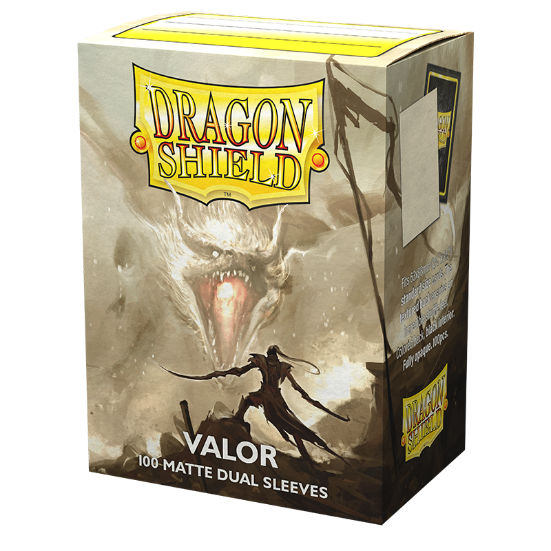 Dragon Shield Matte - 100 sleeves Dual Matte - Valor