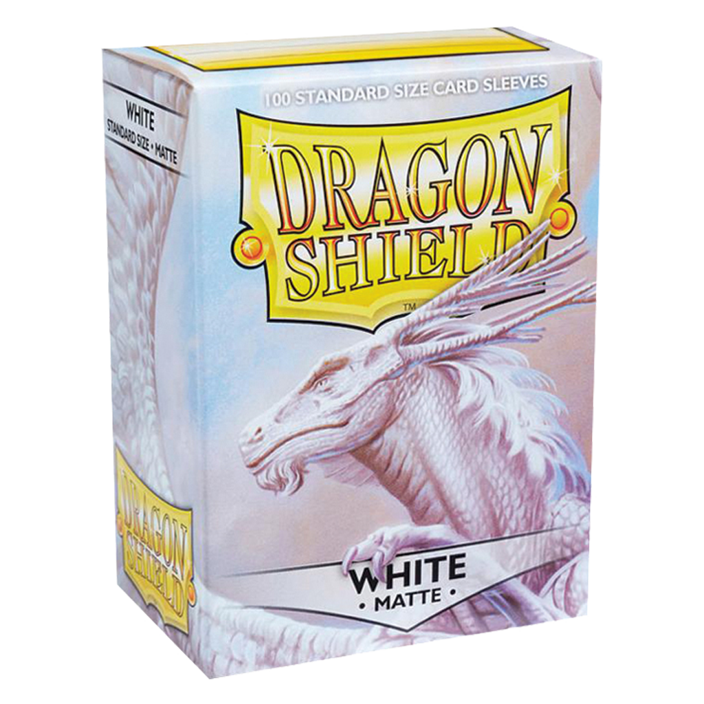 Dragon Shield Matte - 100 sleeves - White