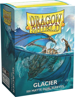 Dragon Shield - 100 sleeves Dual Matte - Glacier