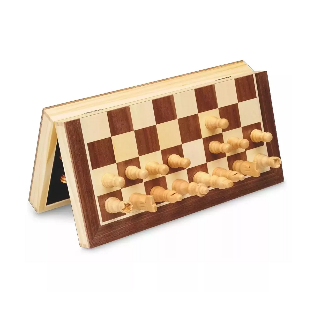 Jeu d'échecs magnétiques en bois