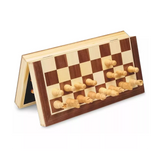 Jeu d'échecs magnétiques en bois