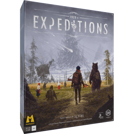 Expéditions le jeu de société dans l'univers de Scythe