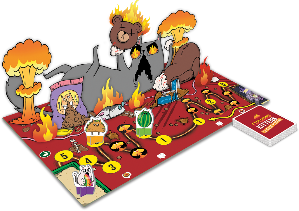Exploding Kittens - Le jeu de plateau