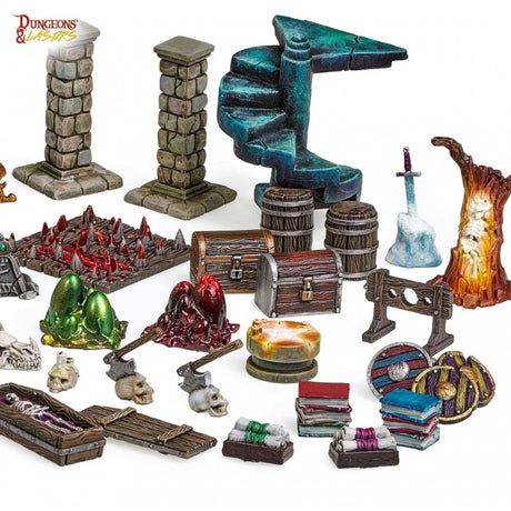 Dungeons & Lasers - Décors - Eléments de customisation fantastiques - Lootbox
