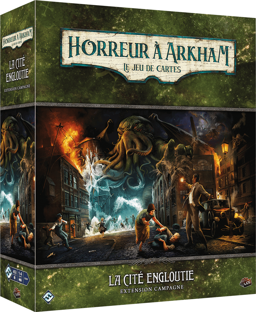 Horreur à Arkham JCE - La Cité Engloutie (Campagne)