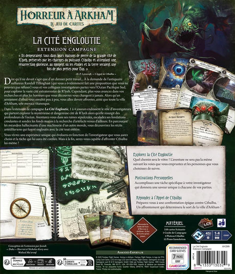 Horreur à Arkham JCE - La Cité Engloutie (Campagne)