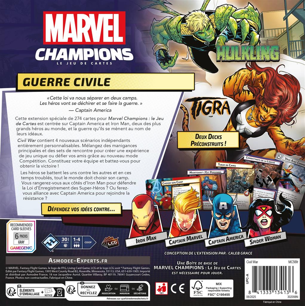 Marvel Champions - Ext. Civil War