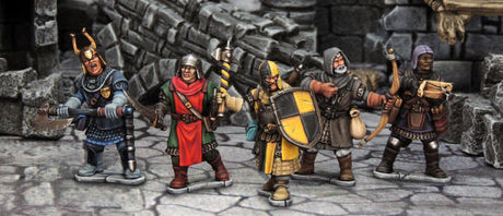 Frostgrave - figurines de Chevaliers et spécialistes