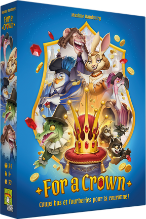 couverture du jeu de société for a crown
