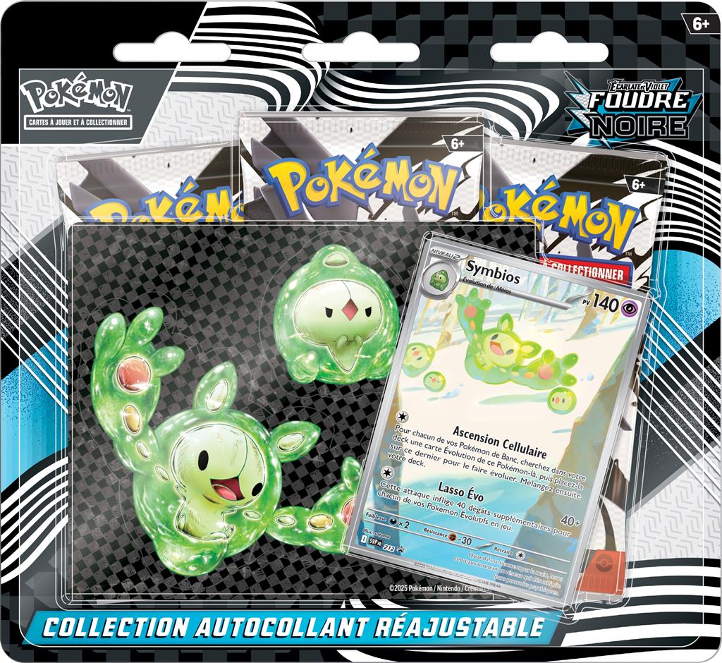 Pokémon - EV10.5 - Tri-Pack Sticker Foudre Noire