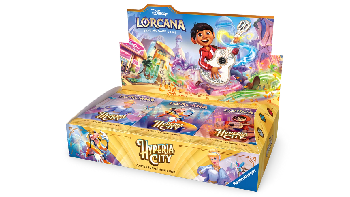 Lorcana - Set 14 Hyperia City  - Display de 24 boosters - FR