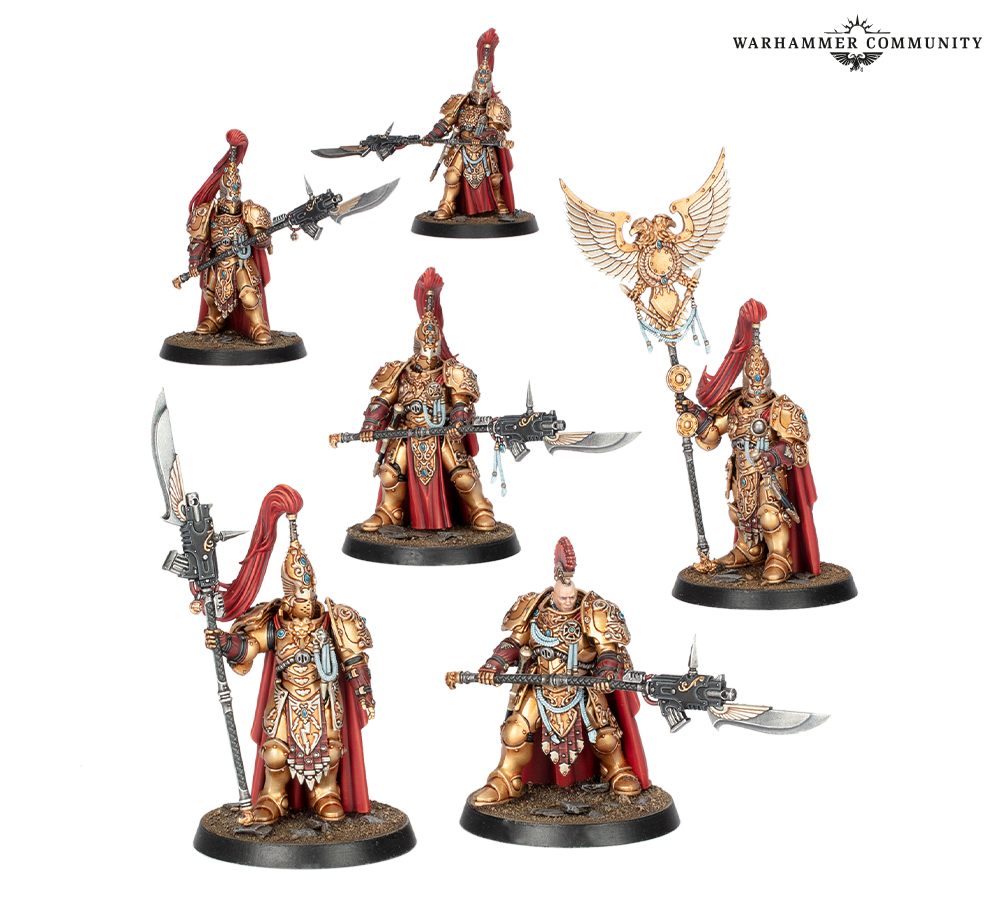 Adeptus Custodes - Sodalité de Gardes Custodiens