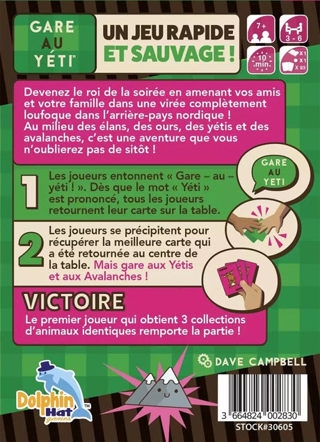 Gare au Yéti