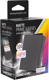 Protège-cartes - 100 Card Sleeves - Matte Prime Black