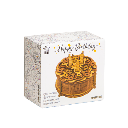 Casse tête - Happy Birthday Puzzle Box