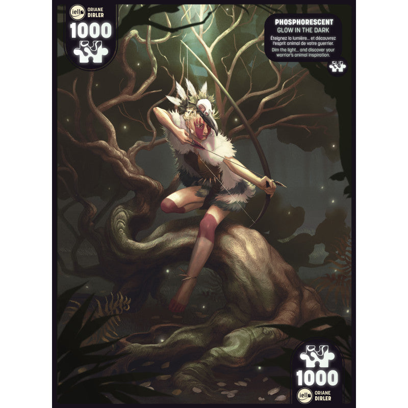 Puzzle phosphorescent Universe - 1000 p. - Forest Spirit