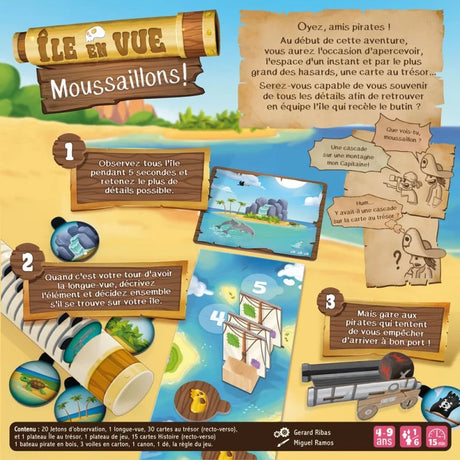 Ile en vue moussaillons !