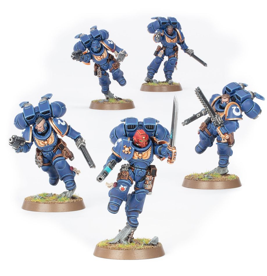 Space Marines - Intercessors d'assaut à réacteurs dorsaux