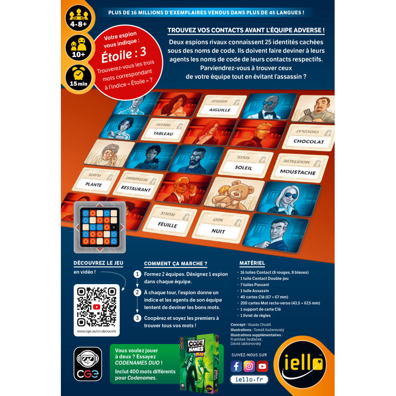 Codenames - Nouvelle édition