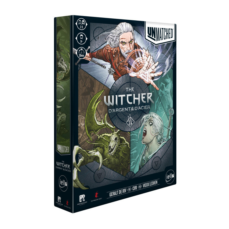 Unmatched - The Witcher - D'argent et d'acier