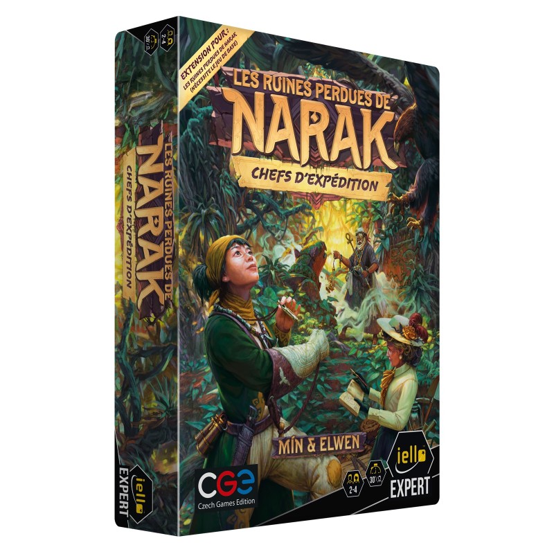 Les ruines perdues de Narak - Chefs d'expédition