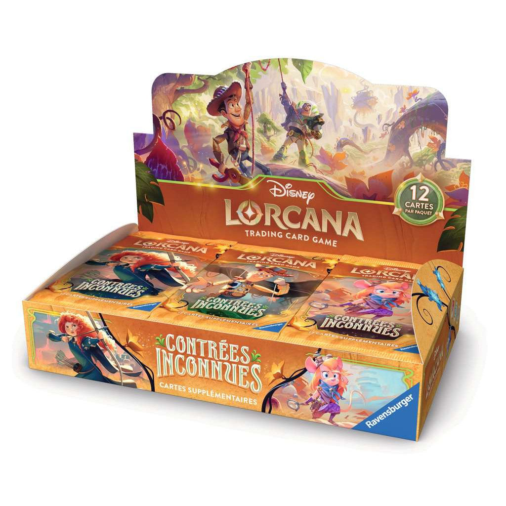 Lorcana - Set 12 Contrées Inconnues - Display de 24 boosters - FR