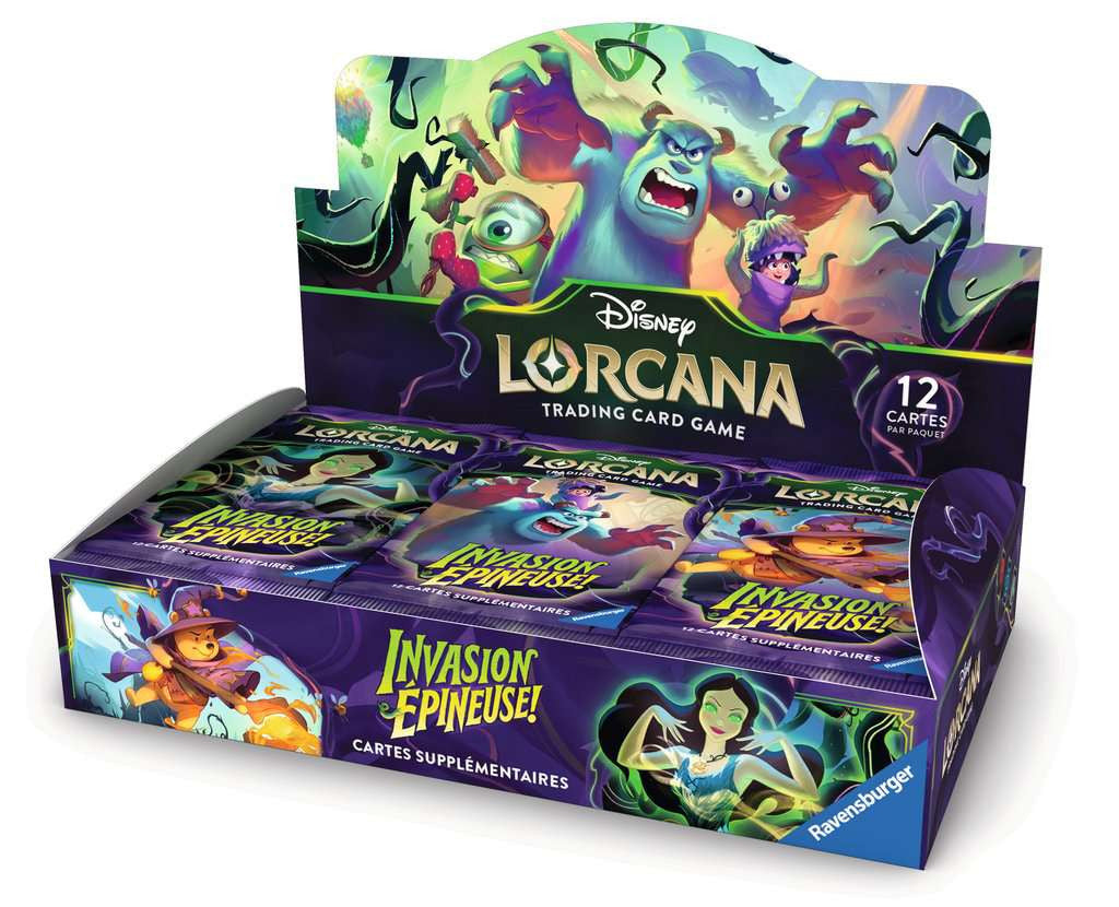 Lorcana - Set 13 Invasion Épineuse - Display de 24 boosters - FR
